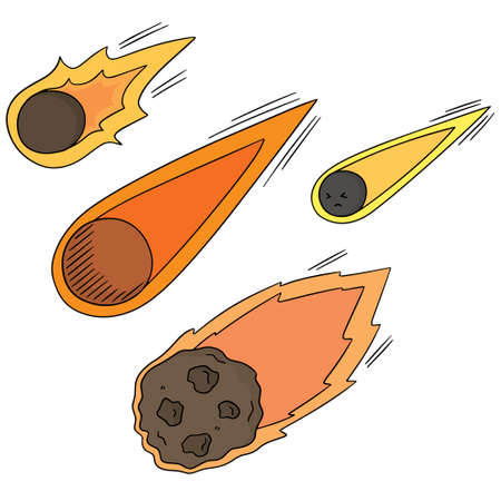 Asteroids icon.のイラスト素材