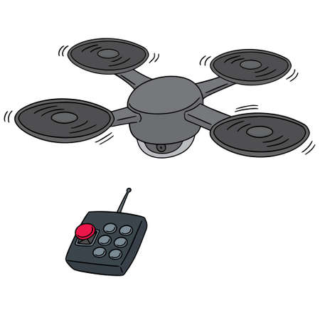 Vector set of droneのイラスト素材