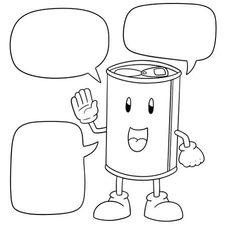 vector of canのイラスト素材