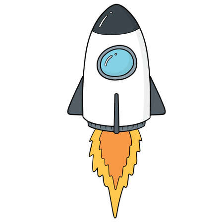 Vector of spaceshipのイラスト素材