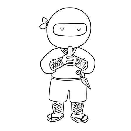 Vector of ninjaのイラスト素材
