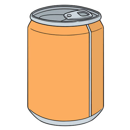 Vector of illustration of a canのイラスト素材