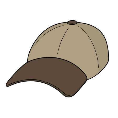 Vector illustration of a capのイラスト素材
