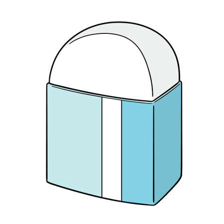 vector illustration of eraserのイラスト素材