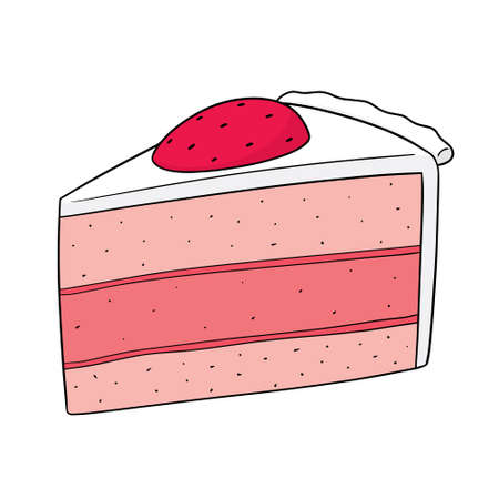 vector of cakeのイラスト素材