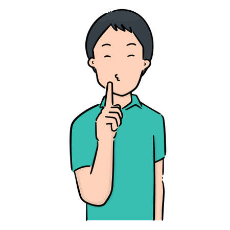 vector of manのイラスト素材