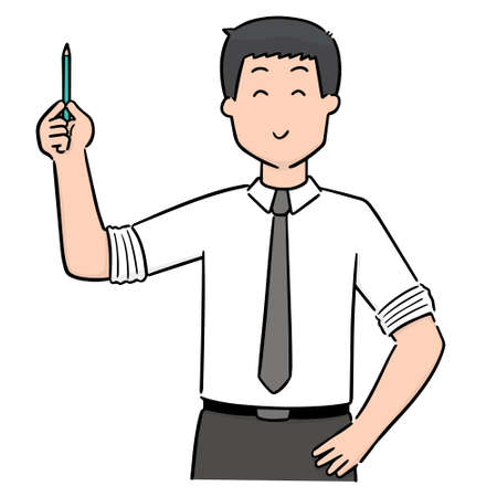 vector of manのイラスト素材