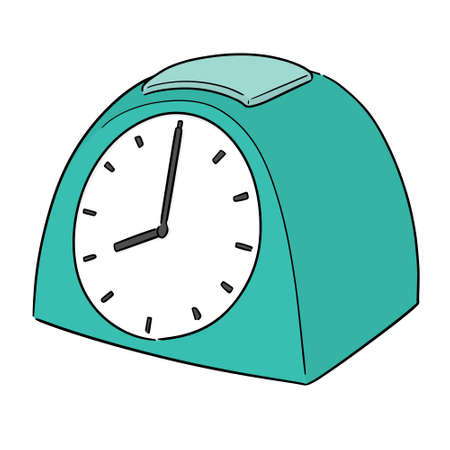 vector of alarm clockのイラスト素材
