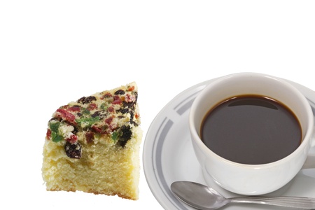 cake coffee cup and beanの写真素材
