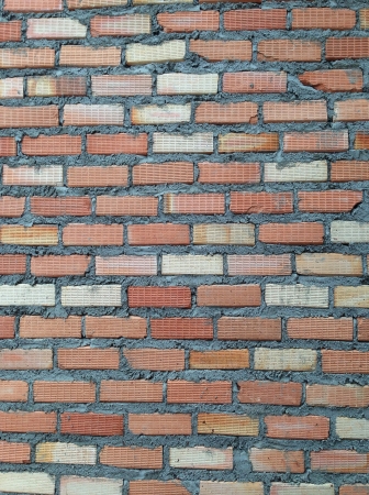 brick wall and buildingの写真素材