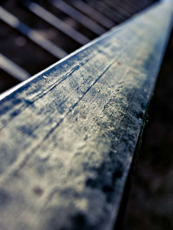 Steel railの写真素材