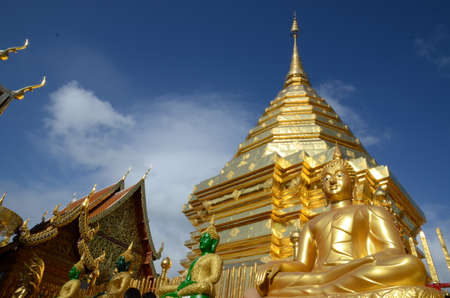 Wat Phra That Doi Suthep in Chiang Mai, probably the most beautiful temple in Thaliand