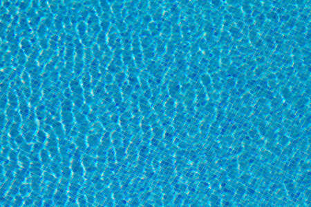 Swimming pool very clear transparent water in poolの写真素材