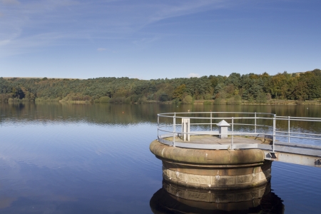Ogden Water  Reservoir Halifax west yorkshire ukの写真素材