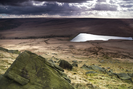 Buckstone edge calderdale west yorkshireの写真素材