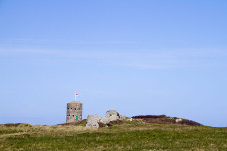 loophole towers at various points along the coast of Guernseyのeditorial素材