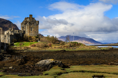 Eilean Donan Castle, Dornie, Scottish Highlands.のeditorial素材