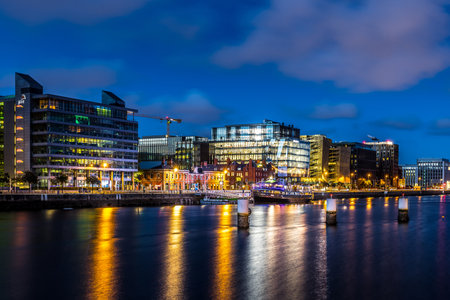 The river liffey Dublin Ireland