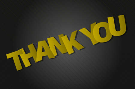 thank you on abstract background greeting card vector illustrationのイラスト素材