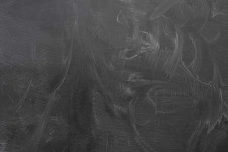 classroom chalkboard or blackboard with chalk stains background