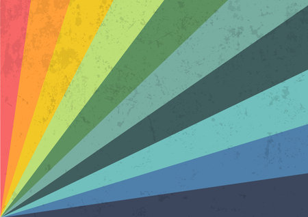 abstract 70s retro background, vintage pastel retro style vector illustrationのイラスト素材