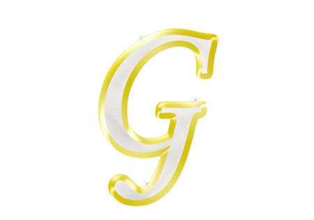 Letter Gの写真素材