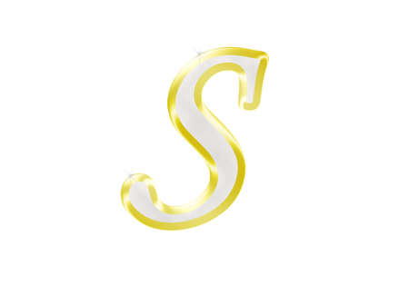 Letter Sの写真素材