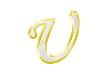 Letter Uの写真素材