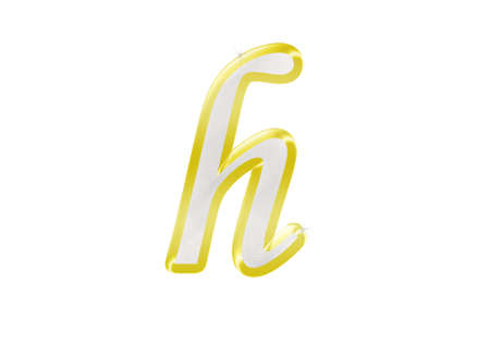 Letter Hの写真素材