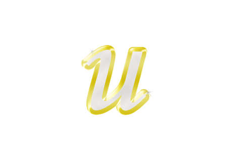 Letter Uの写真素材