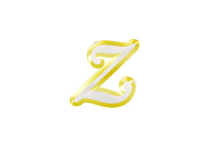 Letter Zの写真素材