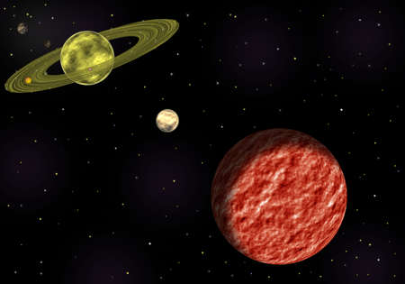 Solar systemの写真素材