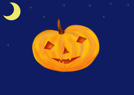 Halloween Pumpkinの写真素材