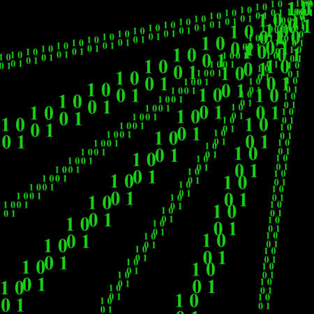 Binary Codeの写真素材
