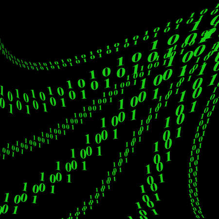 Binary Codeの写真素材