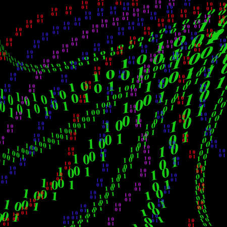 Binary Codeの写真素材