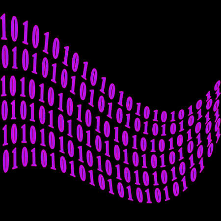Binary Codeの写真素材