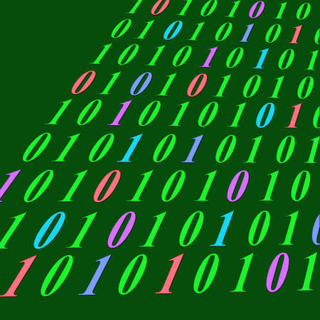 Binary Codeの写真素材