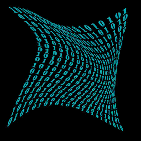 Binary Background の写真素材