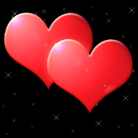 I love you の写真素材