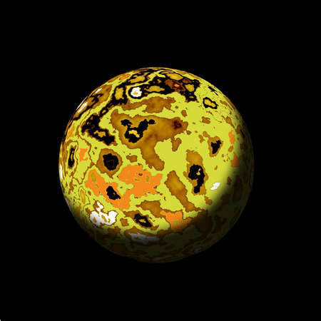 Galaxy planetの写真素材