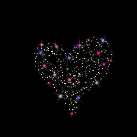 Constellation of loveの写真素材