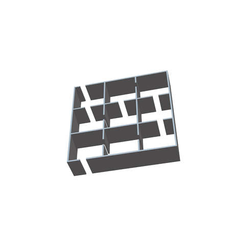 Abstract 3d symbolの写真素材