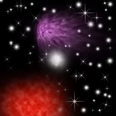 Galaxy backgroundの写真素材