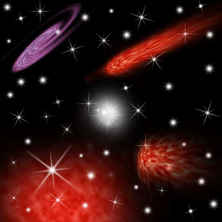 Galaxy backgroundの写真素材