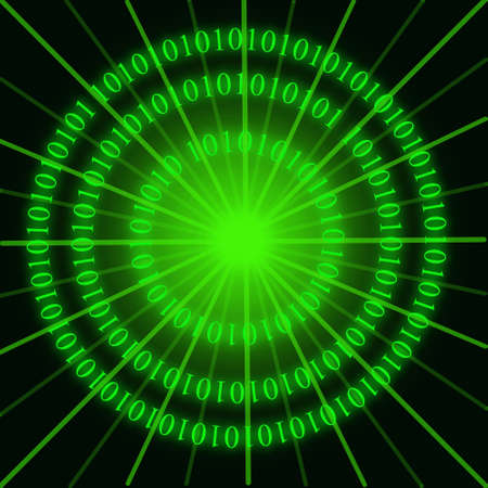 Binary codeの写真素材