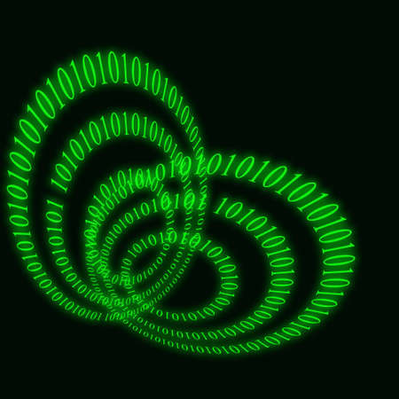 Binary codeの写真素材