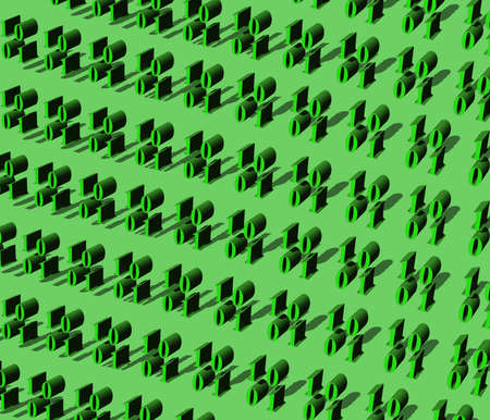 binary codeの写真素材