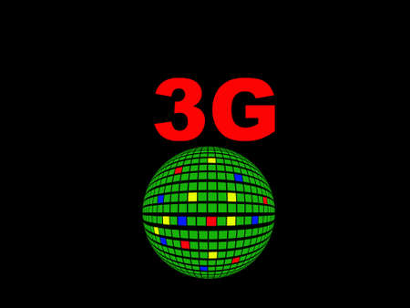 3G symbolの写真素材