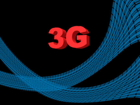 3G symbolの写真素材